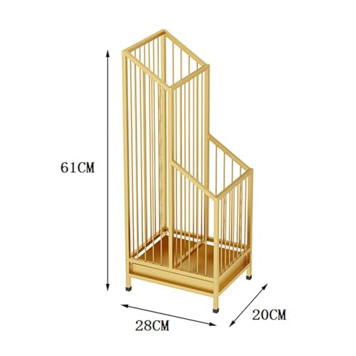 Fini le sol mouillé grâce au support de parapluie rectangulaire pour entrée