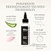 GHOSTBOND Scalp Protector - Sensitive Skin Barrier & Sweat Shield for Lace Front Wigs, Toupees & Hair Systems, Aloe Vera Infused Prep for Wig Adhesive - Protects Scalp & Extends Hold - 2 fl oz