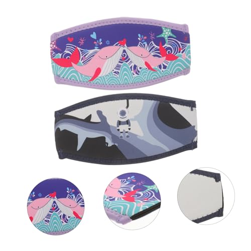 BESPORTBLE 8 Peças Alça para máscara mergulho light levinho ferramenta elástico cabelo alças cabelo