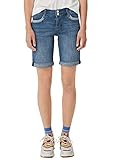 s.Oliver RED Label Damen Smart Bermuda: Stretchige Jeansshorts Dark Steel Blue 42