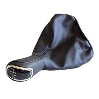 Pomello Cambio In PU Per Mercedes Classe C W202 W208, E W210 W203 S203 W245 W169 (04-12) E W168 (97-04) – Adatto Per Cambi A 5 E 6 Velocità, Sostituzione Facile E Stile Elegante