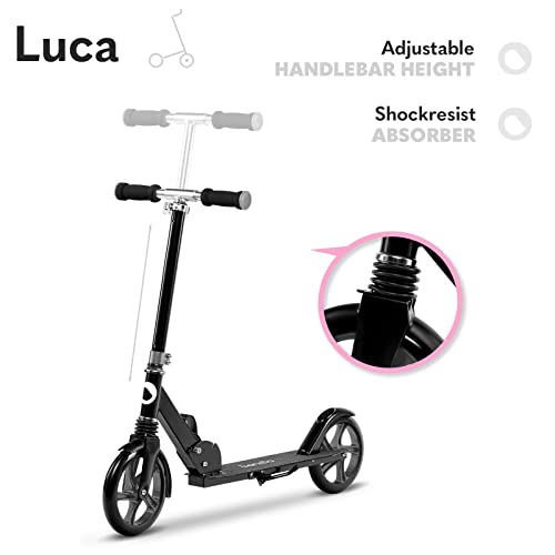 Lionelo Luca EBEC-7 Step, solide stuurverstelling in 3 graden, wielen met een diameter van 20 cm, licht, eenvoudig… - Afbeelding 6