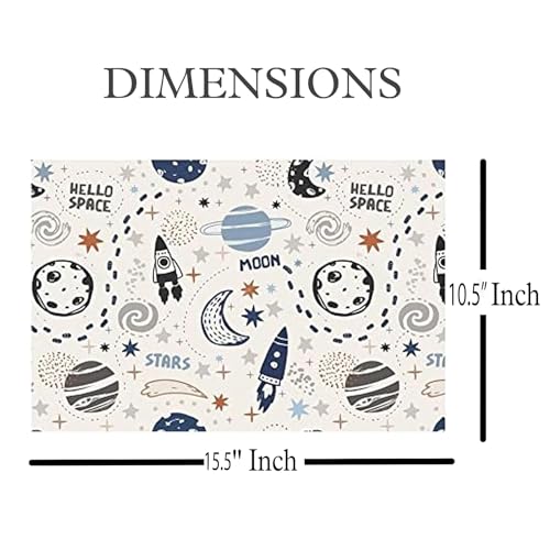 Image of Laptop Skin Stickers Bubble-Free HD Quality Sticker for Laptops Upto 15.6 inch Compatible with Apple /Dell /HP /Lenovo /Acer /Asus /Sony (Dustproof|Waterproof|Scratchproof|Reusable)-Space WT SPE2