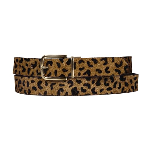 Image of Lucky Brand Women's Western Leather Belt | Classic | Fashion | Vintage | Buffalo Leather | Western-Inspired