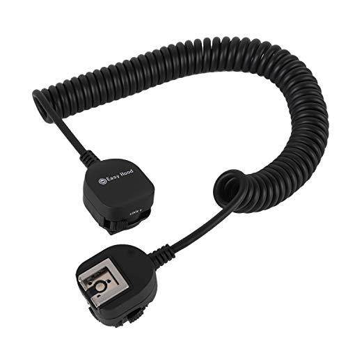 Off-Camera Shoe Cord, Easy Hood TTL Off Camera Flash Speedlite Cord for Sony