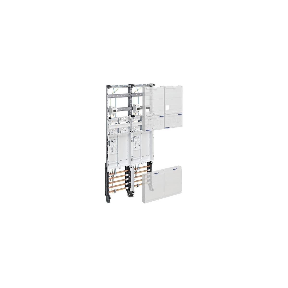 Komplettfeld,univers Z 2 ZP,BKE-I, 2-feldig ZK3EH62 3250617626170 Hager