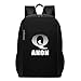 Produktbild GgDupp Q-Anon Schulranzen Reiserucksack 17 Zoll Laptop Tasche Weiß Kaninchen, Polyester, Schwarz, Einheitsgröße