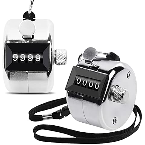 Oligei 2 Pack Metal Hand Counter Cover