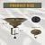 Solar Bird Bath,Deck Bird Bath with Solar Fountain,Metal Bird Bath Bubbler,Deck Mounted Bird Bath,Balcony Bird Bath,Patio Garden Decor