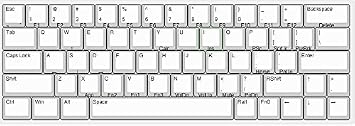 YMDK 61 64 68 ANSI Custom 60% Keycaps OEM Profile Thick PBT Keycap Set for Cherry MX Mechanical Keyboard GH60 XD64 GK64 Tada68