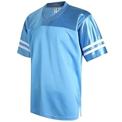 White Stripe-light Blue Jersey