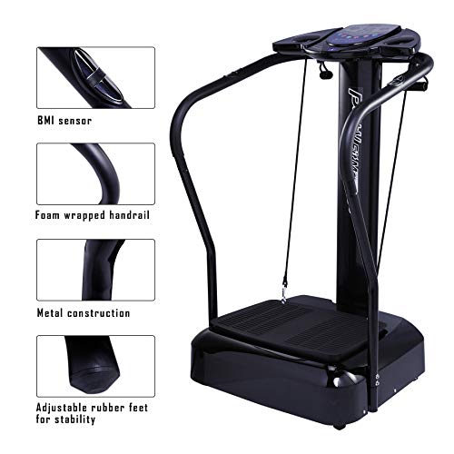 2000W Whole Body Vibration Platform Exercise Machine with MP3 Player