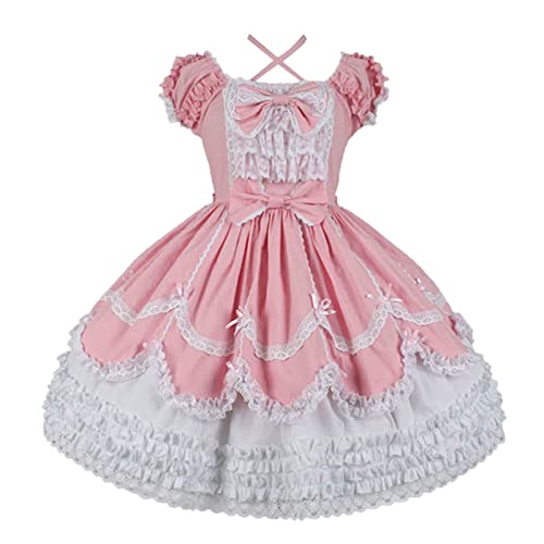 Robe gothique dentelle femme noire à volants manches évasées mode alternative
