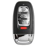 KeylessOption Keyless Entry Remote Control Car Smart Key Fob Replacement for Audi IYZFBSB802