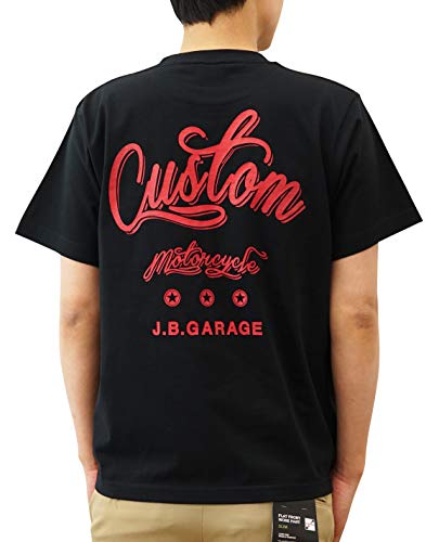 JEANS BUG CUSTOM バイカー オリジナルプリント半袖Tシャツ XL