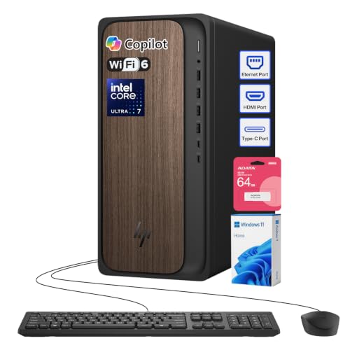 Image of HP OmniDesk Business Desktop Computer Ultra 7 265, 16GB DDR5 512GB SSD