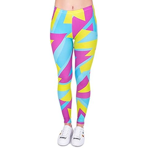 kukubird Neon Sport Women's Yoga Leggings Cover