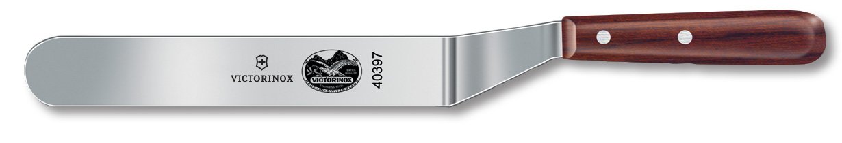 Victorinox Offset Spatula/Spreader, 10-Inch, Rosewood Handle