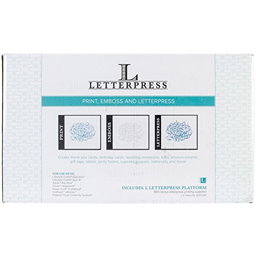 Lifestyle Crafts L Letterpress Platform Kit