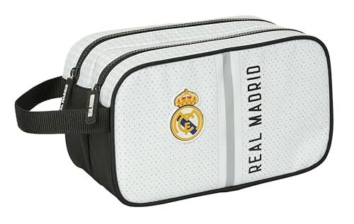 Safta Real Madrid 1ª EQUIPACIÓN 24/25 - Neceser Escolar...