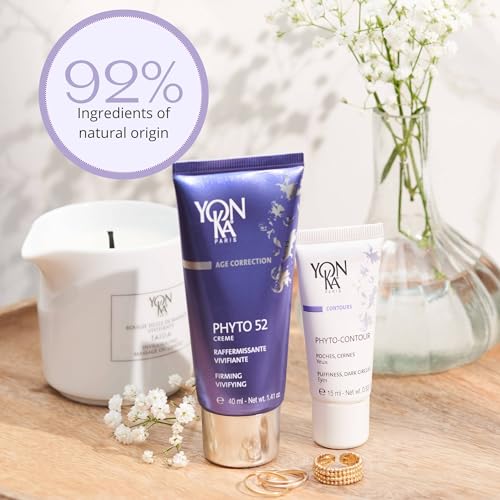 Phyto52 Anti-Aging Firming Night Cream Yonka 40ml | Moisturizes, Firms Face Skin & Tightens Pores | Dermatologically Proven Results ! 92% Natural Origin, With Vitamin E - Image 3