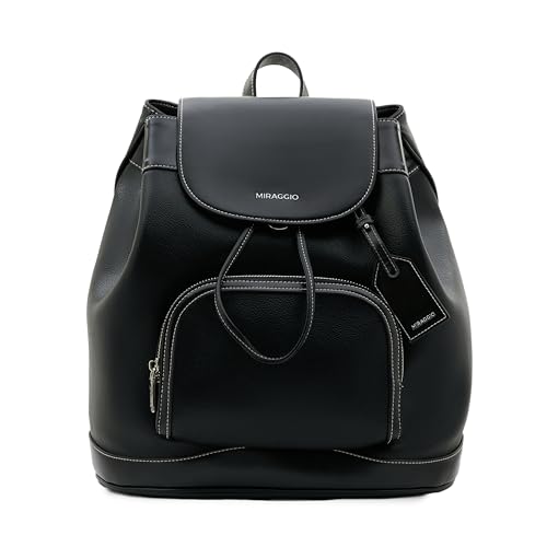 Image of Miraggio Wanderlust Backpack for Women | Laptop Bag for Women Office Use | Stylish Women Backpack | Adjustable Shoulder Straps | Ideal for Work, College & Travel