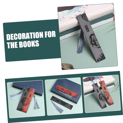Marque-pages cool pour hommes en bois rétro | Idée cadeau pour lecteur - 7