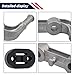 Promrmr Driver Side Rear Left Exhaust Bracket with Hanger Rubber Muffler Support Assembly 68275662AB Compatible with Dodge Ram 1500 3.0L 5.7L 6.2L 2019-2025