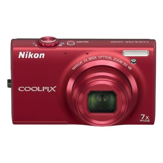 NikonDigital CameraCOOLPIX S6100 Red S6100RD