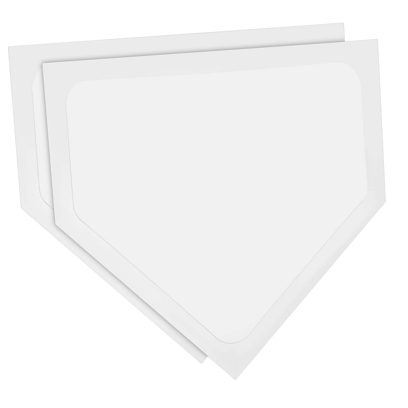 VANZACK 2pcs Baseball Training Plates Plate Bases for Field Home Outdoor Pitcher Markers