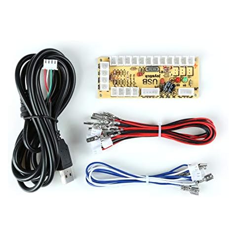 Owootecc Zero Delay Arcade USB Encoder Arcade Spieler DIY Teile Kit Cover