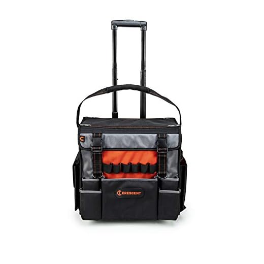 Crescent 18" Tradesman Rolling Tool Bag - CTBR1850