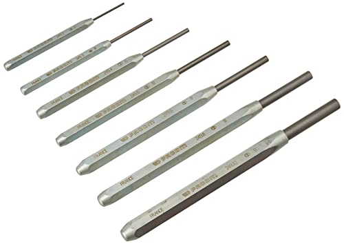 FACOM - Jeu de Chasse-Goupilles - 249.JT7 - Tige Grande Longueur - Matériau Robuste et Durable - Convient pour une Utilisation Professionnelle - Présentation des Chasse-Clous en Trousse