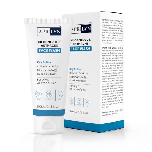 Image of 2% Salicylic Acid Oil Control Face Wash | For Oily & Acne-Prone Skin | With Niacinamide, Tea Tree Oil | Helps Reduce Pimples | Unclogs Pores | Controls Excess Oil | 100ml