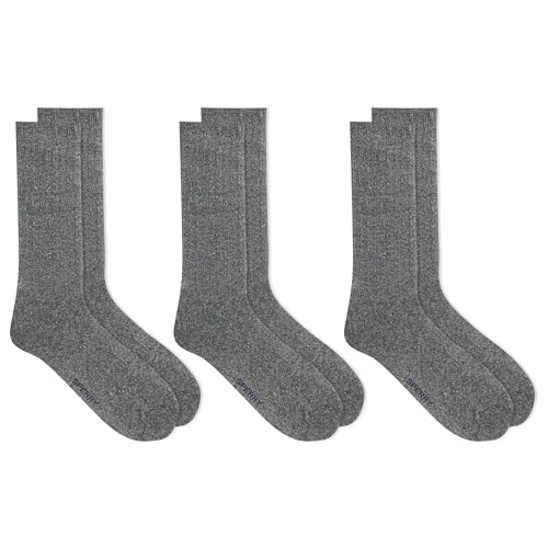 Image of Sperry Women's Soft Boyfriend Boot Crew Socks - 1 Pair Pack - Soft Acrylic Socks for Sneakers, Boots, Lounge