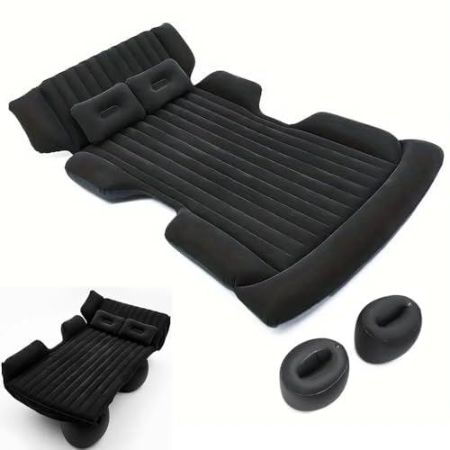 arzarf Auto Luftmatratze, f&uuml;r Benz GLK 2008-2015 X204 Auto Matratze Beflockte Camping Matratze mit 2 Aufblasbare Kopfkissen Auto Bett,B