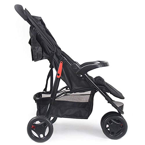 Carrinho De Passeio Para Bebê Delta (Até 15kg) Preto Voyage