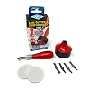 Educational Arts Essdee 3 in 1 Bastelset zum Lino Cutter und Stempel Carving Kit (5 Ausstechformen und 2 Carving Briefmarken)