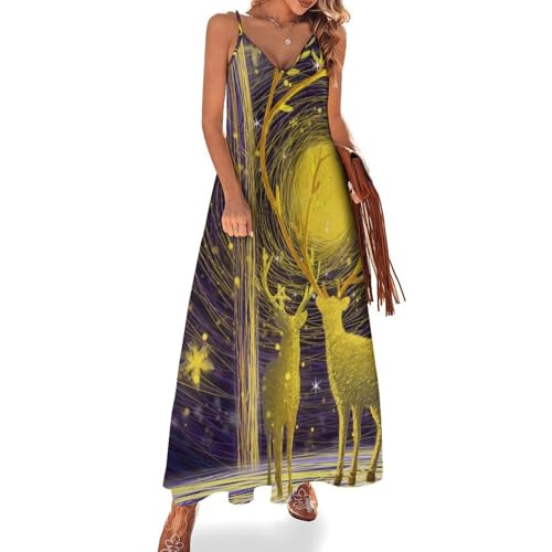Robe longue femme été sans manches légère pour ne plus souffrir de la chaleur