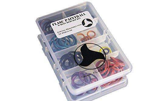 Flasc Paintball Empire Resurrection 3X Color Coded Paintball o-Ring Rebuild kit