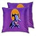 anzonto Lot de 2 taies d'oreiller personnalisées Batman pour canapé, lit, chaise, 45 x 45 cm