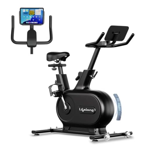Lifelong Magnetic Spin Fitness Bike|12Kg Flywheel 9-Levels Adjustable Resistance| Gym Equipment| Exercise Cycle for Home with Magnetic Brake|Gym Equipment for Home Workout| Max Weight-120 kg