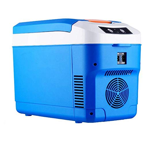 Mini-Kühlschrank Mini-Autokühlschrank, Car Home Dual-Use 10L 12V/24V/220V Tragbare Thermo-elektrische Kühlbox Außenkühlschrank Tragbarer Kühler für