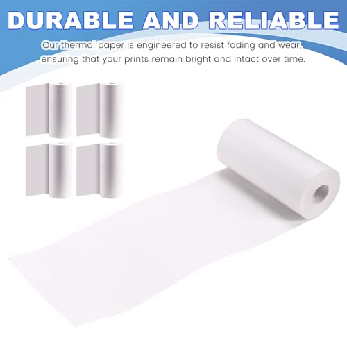 Papel térmico de 57x25 mm en 30 rollos de color para cámaras infantiles 4