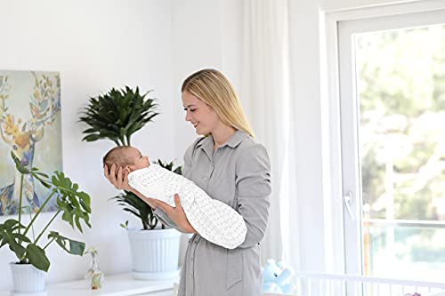 Baebae Goods Swaddle Blanket Set, Adjustable Infant Baby Wrap Set Of 4, Baby Swaddling Wrap Blankets Made In Soft Cotton #TOP2