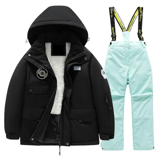 Chaqueta Ski Niña Y Pantalon Esqui, Outlet Colores Pantalon Esqui Talla Grande Largo Impermeable Ropa De Esqui Ropa Nieve Invierno Negro Chaqueta Esqui 2 Años Blanco Traje Esqui Abrigo