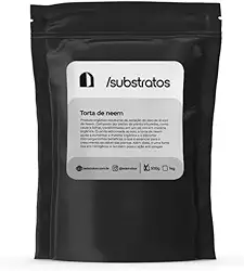 Torta de Neem - Fertilizante Adubo Orgânico - Adubo Natural Rico em Nitrogênio – Controle de Pragas Biológico para Jardinagem, Hortas e Agricultura Sustentável