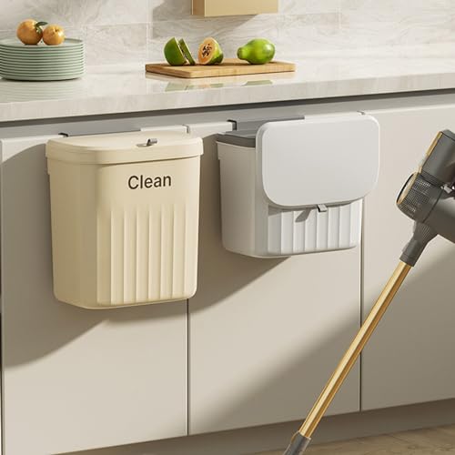Caneca de basura de cozinha montada en pared 8.5L miniatura 3