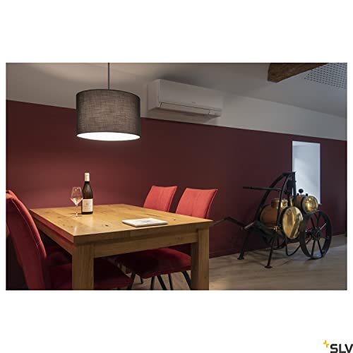 SLV elektrische Komponente FITU / Deckenrosette schwarz Stahl