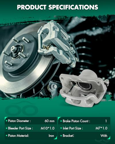 Image of SCITOO 19B1974 19B1975 Front Left & Right Disc Brake Calipers Assembly w /Bracket For Lexus For ES300,For Toyota For Avalon /For Camry /For Solara